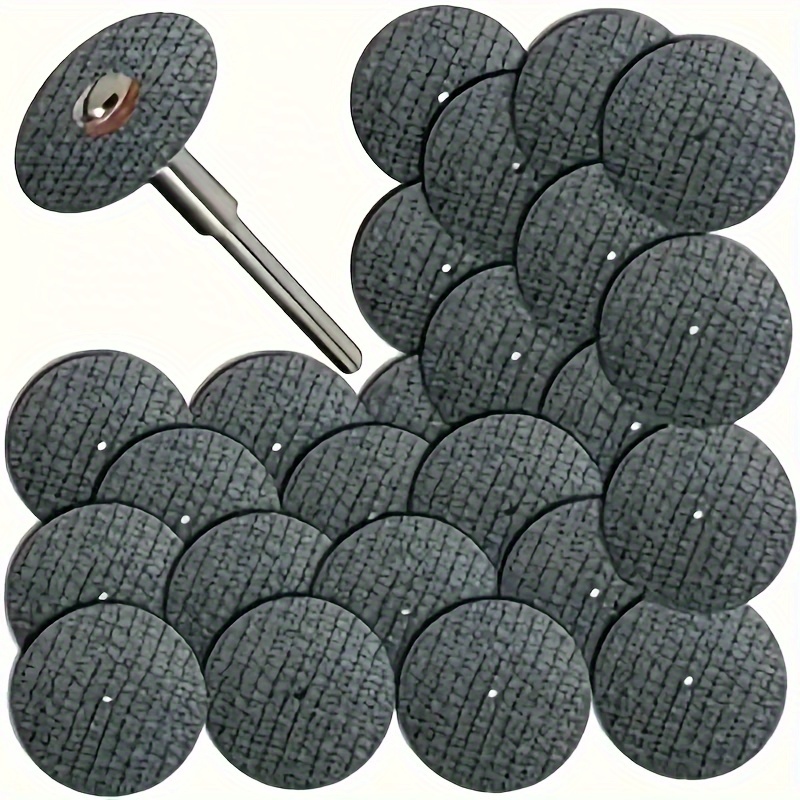 Cordless Rotary Tool Kit Accessories - Piringan pemotong abrasif 32mm dengan roda