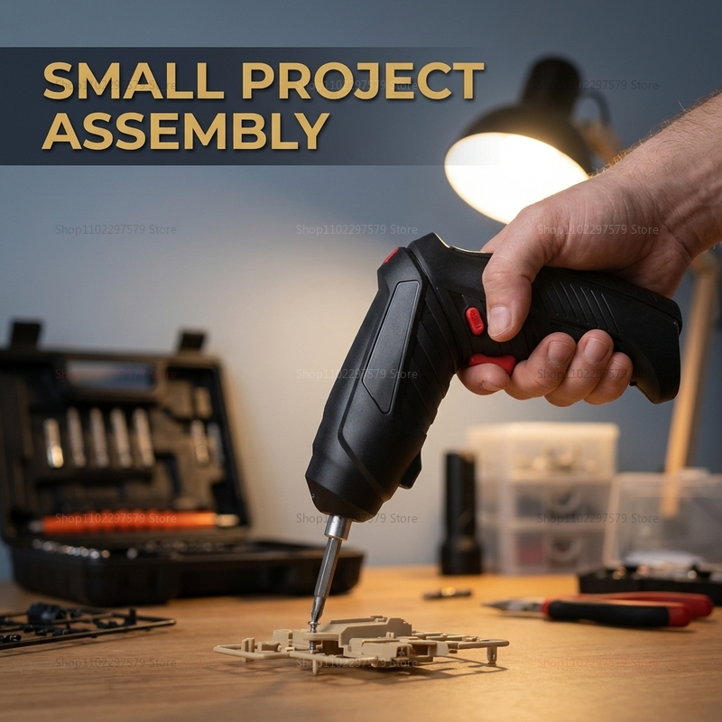 Electric Screwdriver Rechargeable Usb - Set Obeng Listrik Nirkabel Isi Ulang