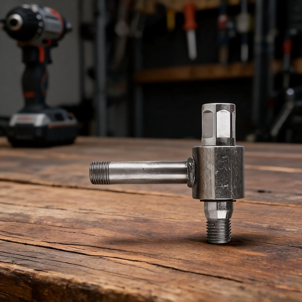 Reciprocating Saw Attachment Drill - Adaptor Injeksi Logam Putar untuk Pendingin
