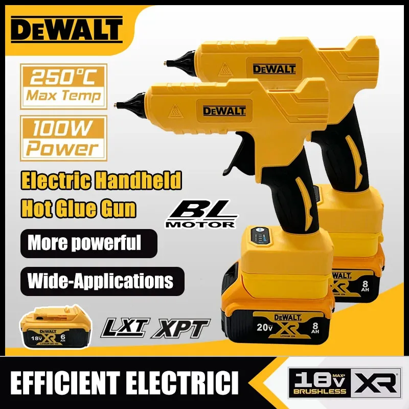 Hot Melt Glue Gun Cordless - Pistol Lem Panas Elektrik Tanpa Kabel