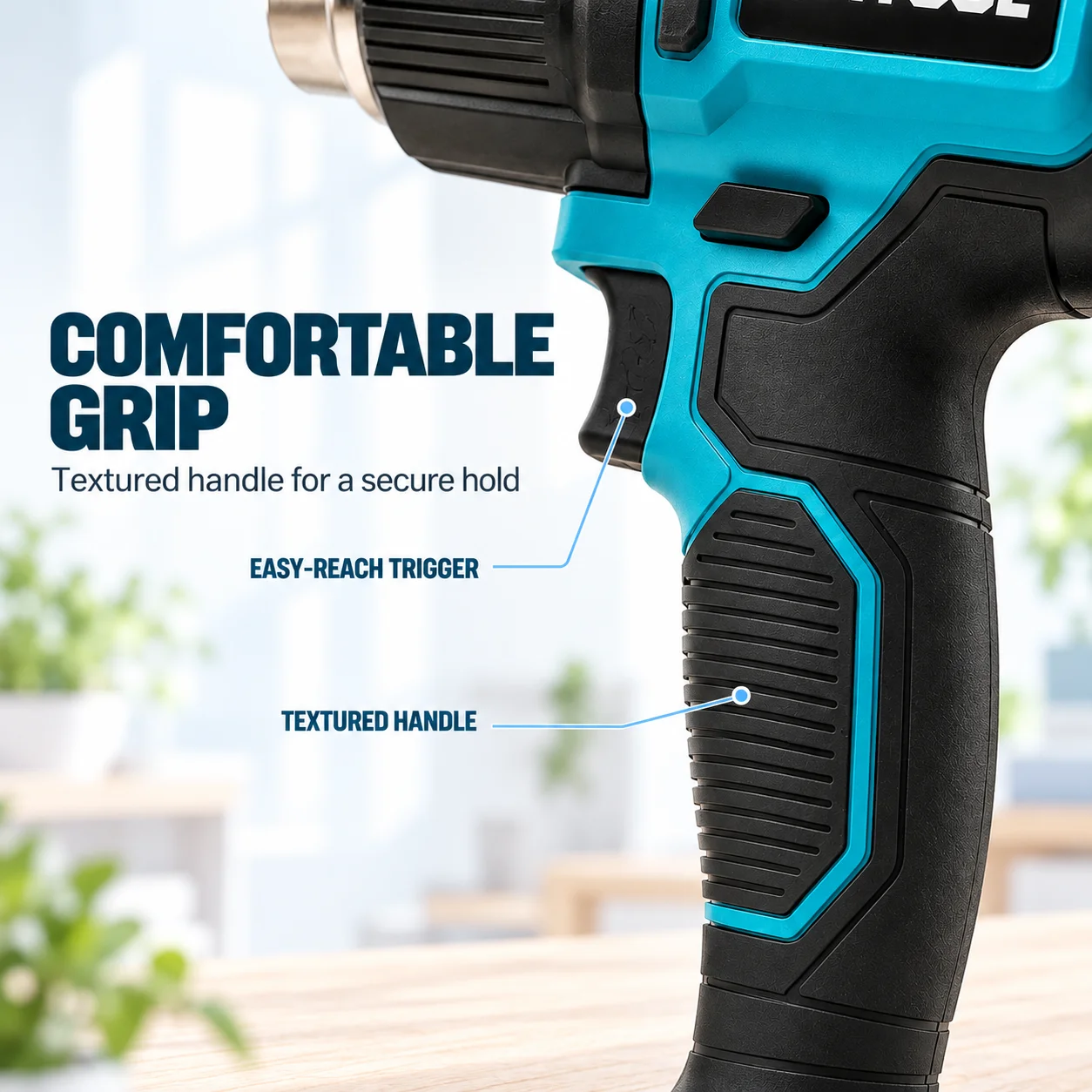 IONTOOL 550 ℃   Pistol Pemanas - Cordless Heat Gun For Shrink Tubing ulasan dan harga