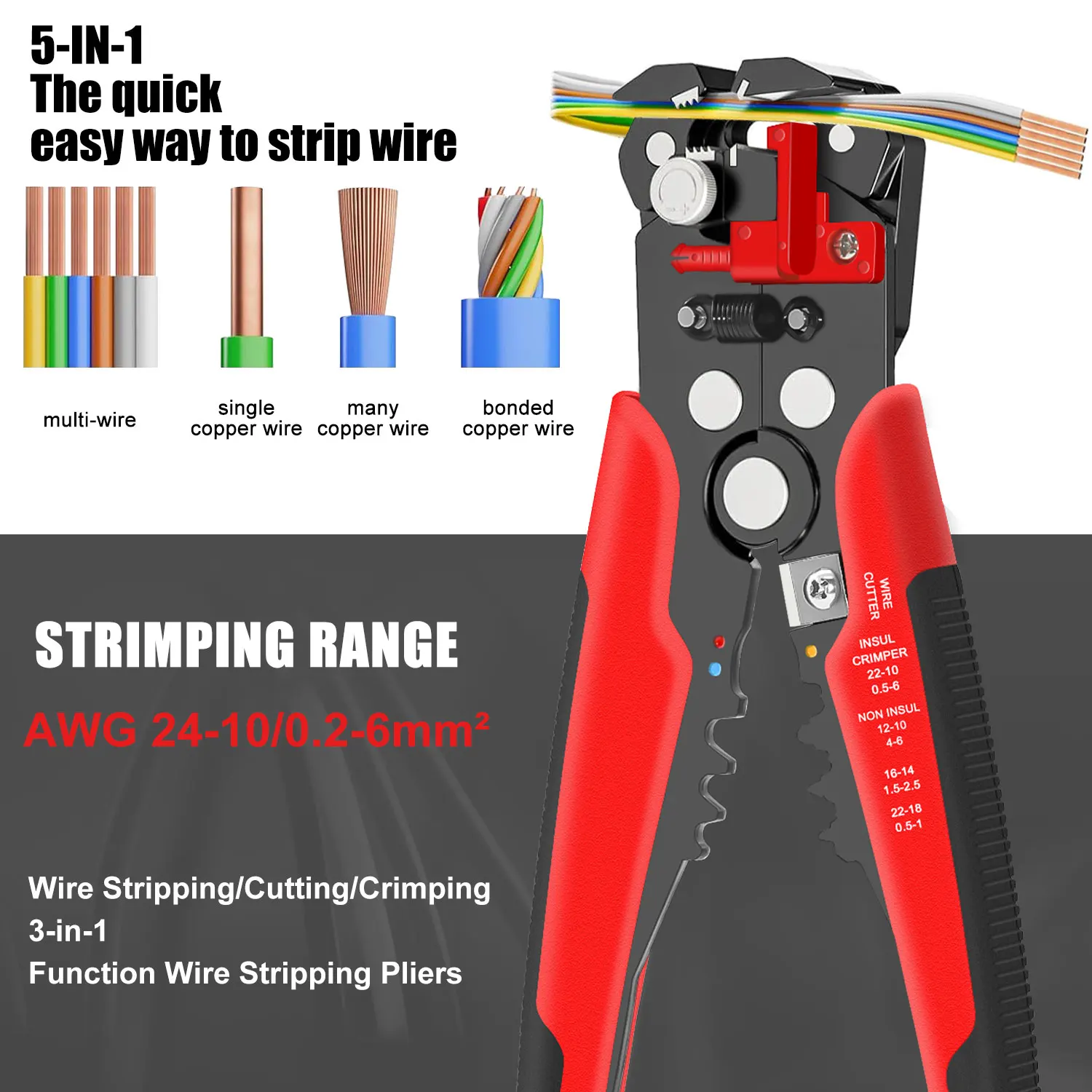 HS-D1, Alat Pengupas Kabel Oto - Automatic Wire Stripper Cutter ulasan dan harga